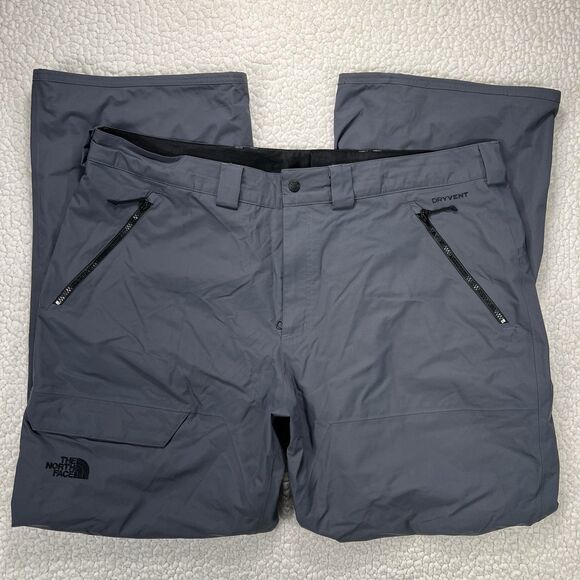 The North Face DryVent Snow Pants Men’s XXL Gray Snowboard Skiing Winter Warm - Picture 1 of 14